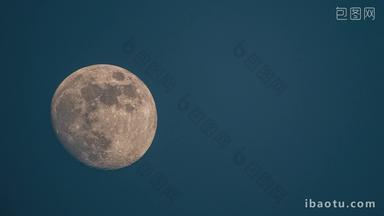 4K实拍月球延时摄影